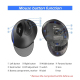 Souris Ergonomique Sans Fil 6 Boutons Prise Verticale Confortable Ajustable DPI Anti-Fatigue Pour Utilisation Prolongée - www...