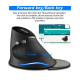 Souris Ergonomique Sans Fil 6 Boutons Prise Verticale Confortable Ajustable DPI Anti-Fatigue Pour Utilisation Prolongée - www...