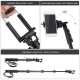 Perche À Selfie Rétractable Avec Support Ajustable Et Rotation À 180 Degrés Pour Smartphone Et Caméra - www.yonis-shop.com