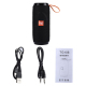 Enceinte Bluetooth Portable Avec Micro Intégré Support Appels Mains-Libres Carte TF AUX FM Portée 10m Son Dynamique - www.yon...