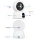 Caméra De Surveillance WiFi Double Objectif 360° Avec Suivi Automatique Vision Nocturne Couleur Et Audio Bidirectionnel - www...