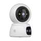 Caméra De Surveillance WiFi Double Objectif 360° Avec Suivi Automatique Vision Nocturne Couleur Et Audio Bidirectionnel - www...