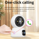 Caméra De Surveillance WiFi Double Objectif 360° Avec Suivi Automatique Vision Nocturne Couleur Et Audio Bidirectionnel - www...