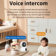 Caméra De Surveillance WiFi Double Objectif 360° Avec Suivi Automatique Vision Nocturne Couleur Et Audio Bidirectionnel - www...