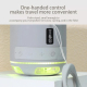 Mini Enceinte Bluetooth Stéréo Portable LED Son 360 TWS Haut-Parleur Sans Fil Autonomie Longue Durée Compatible MP3 USB TF - ...
