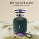 Mini Enceinte Bluetooth Stéréo Portable LED Son 360 TWS Haut-Parleur Sans Fil Autonomie Longue Durée Compatible MP3 USB TF - ...