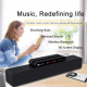 Enceinte Bluetooth Portable 10W Stéréo TWS Son Surround Puissant Haut-Parleur Intégré Radio FM Micro HD LED Multifonction - w...