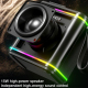 Enceinte Bluetooth Portable Étanche 15W Avec Lumières RGB Pour Extérieur Et Camping - www.yonis-shop.com