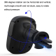 Chargeur Sans Fil Voiture Magnétique Intelligent 15W Avec Rotation 360 Degrés Pour Une Recharge Rapide Et Sécurisée - www.yon...