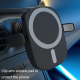 Chargeur Sans Fil Voiture Magnétique Intelligent 15W Avec Rotation 360 Degrés Pour Une Recharge Rapide Et Sécurisée - www.yon...
