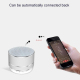 Enceinte Bluetooth Mini 3 W Avec Batterie Intégrée Bluetooth 5.0 USB AUX Et TF Format Compact - www.yonis-shop.com