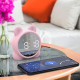 Mini Enceinte Bluetooth Avec Miroir Horloge Alarme FM Haut-Parleur Écran LED Lumièree - www.yonis-shop.com