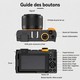 Appareil Photo Numérique Pour Vlog Débutant 4K 72 MP Zoom Optique 12x Écran Orientable 3 Pouces WiFi - www.yonis-shop.com