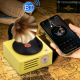 Mini Enceinte Bluetooth Vintage Multifonction Radio SD AUX FM Puissance 5W Autonomie 8h Charge Rapide - www.yonis-shop.com