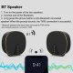 Enceinte Bluetooth Portable 10W Stéréo Son Surround Basses Profondes Mémoire 32G Carte TF Radio FM Haut-Parleur Extérieur - w...