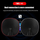 Enceinte Bluetooth Portable 10W Stéréo Son Surround Basses Profondes Mémoire 32G Carte TF Radio FM Haut-Parleur Extérieur - w...