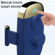 Chargeur Sans Fil Voiture Support Téléphone Bleu Induction Automatique Rotation 360 Degrés Compatible 4 à 6.5 Pouces Chargeme...