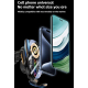 Chargeur Sans Fil Voiture 15W Avec Lumières Ambiance Et Support Téléphone Ajustable Technologie Sécurisée Et Rapide - www.yon...