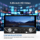 Autoradio MP5 CarPlay Sans Fil Écran 6.86 Pouces Bluetooth 5.0 45 W x 4 Canaux - www.yonis-shop.com
