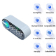 Enceinte Bluetooth Lumineuse Avec Alarme Et Subwoofer Intégré Puissance 3W Autonomie 36H Étanche IPX3 - www.yonis-shop.com
