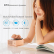 Enceinte Bluetooth Rétro Vinyle Design Rotatif Effet Basses Puissantes Mini Stéréo Sans Fil Haut-Parleur Bambou - www.yonis-s...