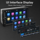 Autoradio Android Universel 7 Pouces Navigation GPS Radio FM Entrée Caméra De Recul Bluetooth WiFi - www.yonis-shop.com