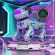 JJR/C R45 2.4G RC Cyber Intelligent AI Robot Dog - www.yonis-shop.com