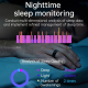 Bague Connectée Santé Avec ECG Fréquence Cardiaque Sommeil Contrôle Caméra Bluetooth 5.3 IP68 Taille 12 Noire - www.yonis-sho...