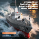 JJR/C S28 2.4GHz RC Destroyer Model Supports Water Spray(Grey) - www.yonis-shop.com