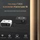Mini Videoprojecteur LCD Portable Ultra Lumineux 80 Lumens Résolution 1920x1080 Support Android & Apple Idéal Pour Jeux Vidéo...