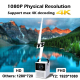 Videoprojecteur Android Full HD 1080P Portable 100 ANSI Lumens LED Contrôle Tactile Projection 180 Pouces WiFi Bluetooth - ww...