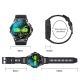 Montre Connectée Sportive Étanche 1.43 Pouces Bluetooth Appels Musique Notifications Santé Multilingue - www.yonis-shop.com