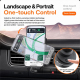 Support Téléphone Voiture Pour Grille D’Aération Avec Chargeur Sans Fil Magnétique Qi2 15 W Aimants N52 Rotation 360° - www.y...