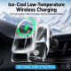 Support De Téléphone Pour Voiture Chargeur Sans Fil Magnétique 15W Avec Refroidissement TEC Pour Grille De Ventilation - www....