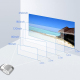 Videoprojecteur LED HD 1280x800 Contrôle à Distance HDMI USB TF AV Edition Basique Lumière LED Longue Durée 60W - www.yonis-s...