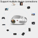 Videoprojecteur LED HD 1280x800 Contrôle à Distance HDMI USB TF AV Edition Basique Lumière LED Longue Durée 60W - www.yonis-s...