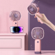 Mini Ventilateur Portable Rechargeable USB Avec Support Pour Téléphone 3 Vitesses Batterie 400 mAh Moteur Silencieux - www.yo...