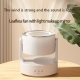 Ventilateur De Bureau 3 En 1 Sans Pales Avec Lumière LED Miroir Cosmétique USB 5 Vitesses - www.yonis-shop.com