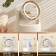 Ventilateur De Bureau 3 En 1 Sans Pales Avec Lumière LED Miroir Cosmétique USB 5 Vitesses - www.yonis-shop.com