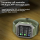 Montre Connectée Sport Étanche KR06 Avec Suivi Cardiaque Et Pression Artérielle Appels BT et Modes Sportifs - www.yonis-shop.com