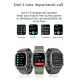 Montre Connectée Sport Étanche KR06 Avec Suivi Cardiaque Et Pression Artérielle Appels BT et Modes Sportifs - www.yonis-shop.com