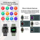 Montre Connectée Sport Étanche KR06 Avec Suivi Cardiaque Et Pression Artérielle Appels BT et Modes Sportifs - www.yonis-shop.com