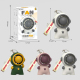 Ventilateur Porte Clés Astronaute Pour Se Rafraîchir Avec Dragonne 3 Vitesses Rechargeable USB Faible Bruit - www.yonis-shop.com