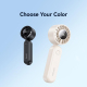 Mini Ventilateur Portable Pliable À Main Et De Bureau Avec Affichage Numérique 5 Vitesses Et Batterie 1200 mAh - www.yonis-sh...