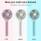 Mini Ventilateur De Poche USB Rechargeable Pliable Design Poulpe Rose 5V 350 g - www.yonis-shop.com