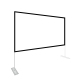 Écran de Projection Pliable Extérieur 84 Pouces Polyester Installation Facile Vue 180° HD Anti-plis - www.yonis-shop.com