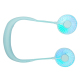 Ventilateur Tour De Cou À LED Pour Extérieur Silencieux 3 Vitesses Rechargeable Par USB Autonomie 2 À 6 Heures - www.yonis-sh...