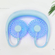 Ventilateur Tour De Cou À LED Pour Extérieur Silencieux 3 Vitesses Rechargeable Par USB Autonomie 2 À 6 Heures - www.yonis-sh...