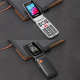 Téléphone Portable 4G Style Clapet Avec Double Écran SOS FM Dual SIM et 21 Touches - www.yonis-shop.com