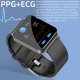 Montre Connectée 1.72 Pouces Ecran Couleur Surveillance Cardiaque Pression Artérielle Etanche IP67 Autonomie 30 Jours - www.y...